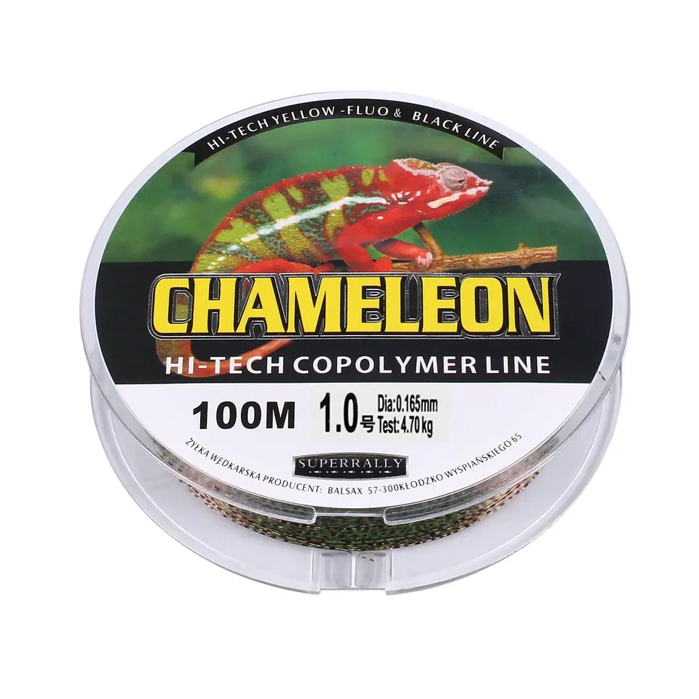 

100m Fishing Line Braided Fishing Line Strong Horse Main Line Spotted Nylon Yarn Multifilament Fishing Line