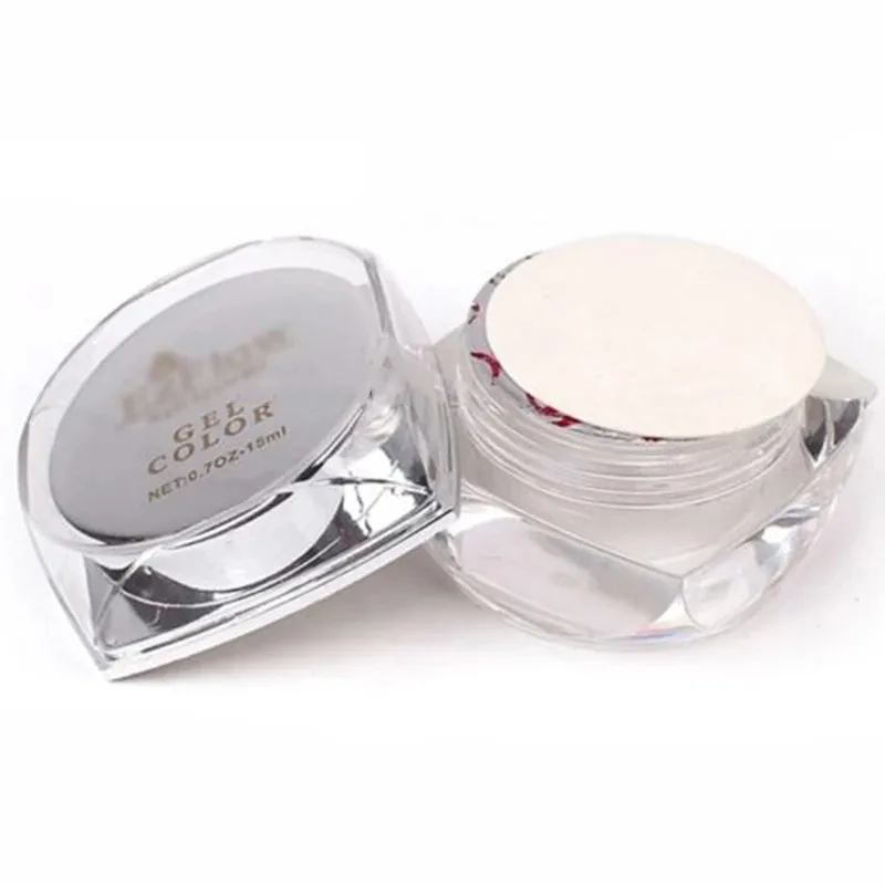 

15ml Transparent Nail Art UV Build Gel Extension Gel Manicure Tip Glue Decoration Polish Gloss Nail Art Tool