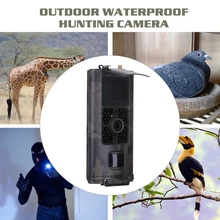 Охотничья камера Дикая природа Многофункциональный WCDMA/CDMA 3g MMS GPRS 16MP 1080p HD наблюдение животное IP65 0,5 s ИК-камера для охоты