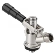 ПИВОВАРЕНИЕ хмель пива пистолет Keg муфта S Тип диспенсер для разливного пива с предохранительным клапаном сброса давления домашняя Пивоваренная система Keg Growler