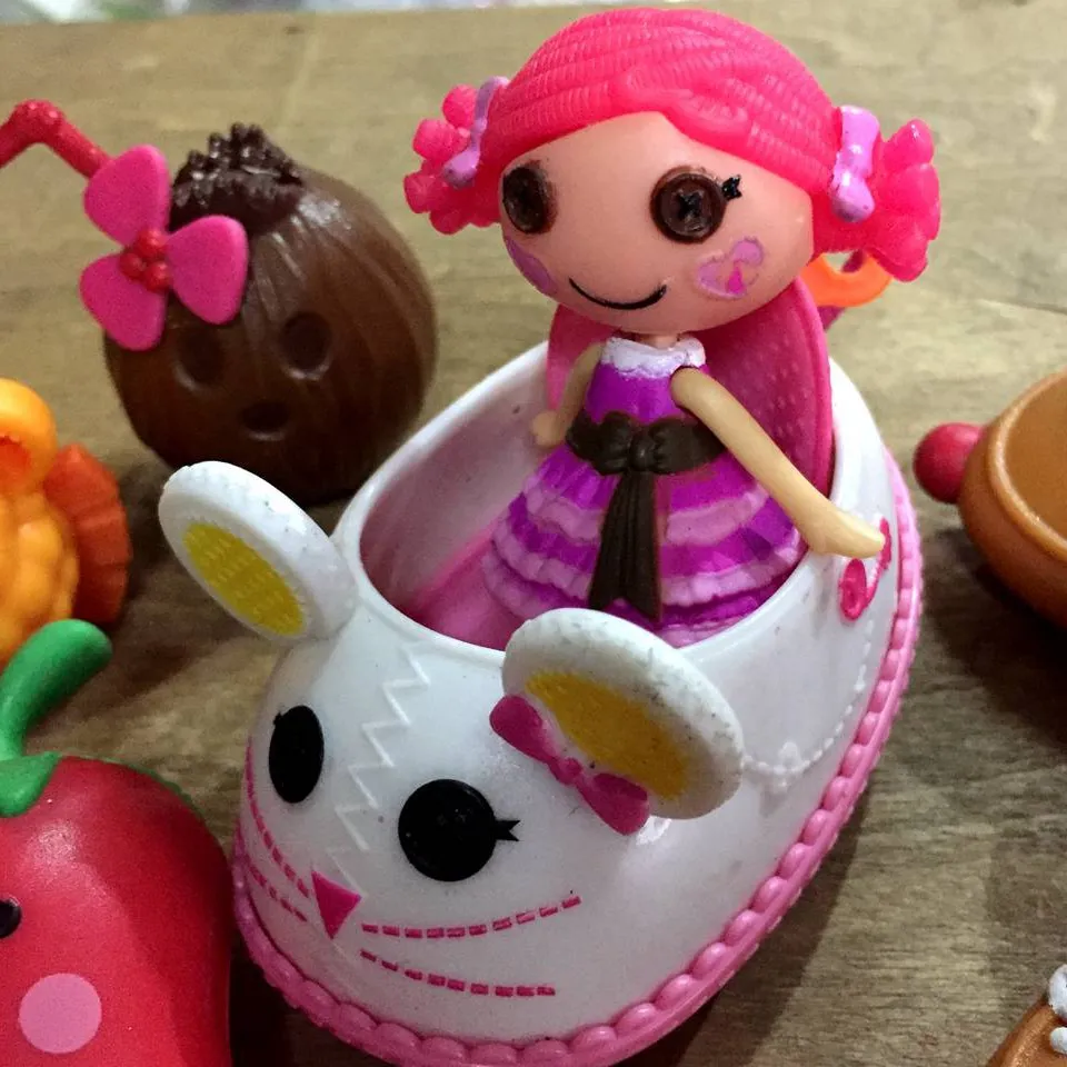 Набор из 6 мини кукол Lalaloopsy олень и мышь Холли слийгбла машинка кокосовый перец