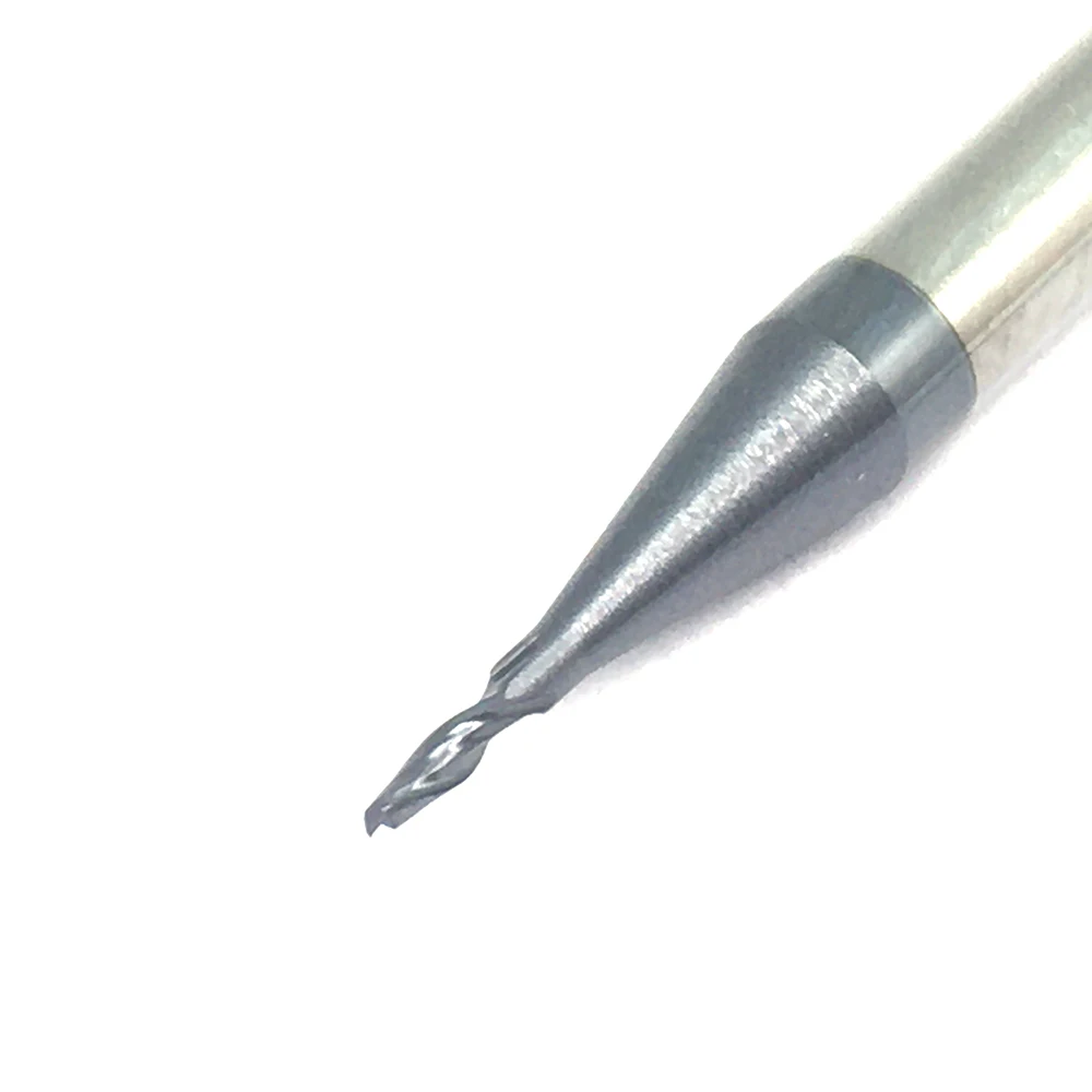 1PCS HRC50 1.0XD4X50L 2Flute Endmills Alloy Carbide Tungsten Steel Milling Cutter Milling Tools End Mill Solid Carbide Endmill