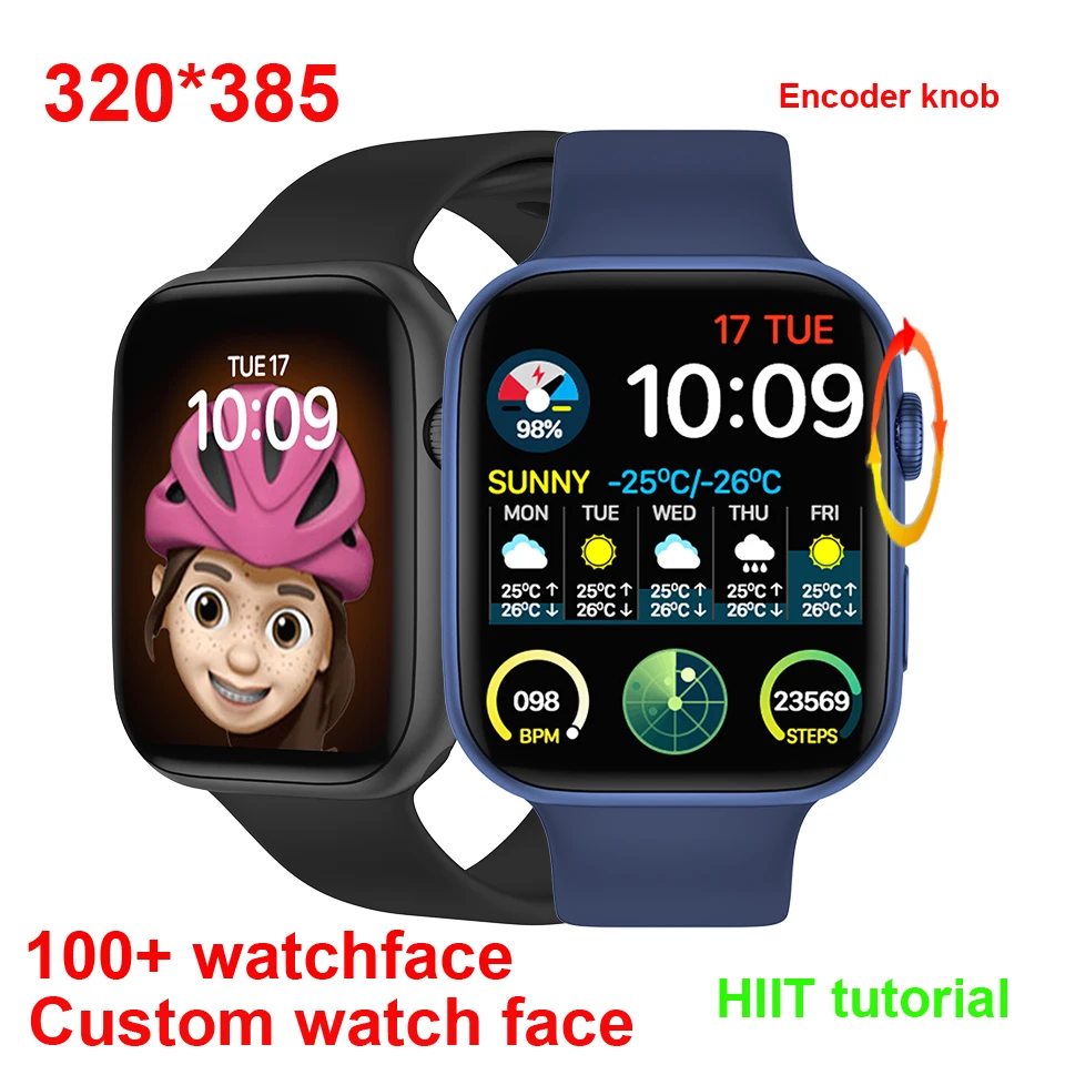 IWO Plus 3.0 SmartWatch FK88 1.78 Inch Full Touch Bluetooth Call Women Men Smart watch Sports Track for Android IOS