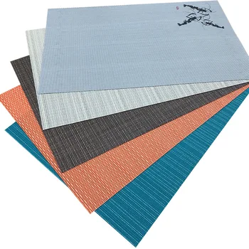 

Chinese style 30cm*45cm PVC napkin insulation pad rectangular non-slip waterproof and oil-proof placemat kitchen supplies