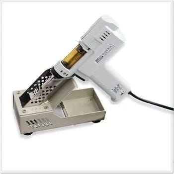 Cheap 110V /220V Electric Vacuum Desoldering Pump Solder Sucker Gun Heating Core Suction Tin S-993A Torch Core Iron Core 100W