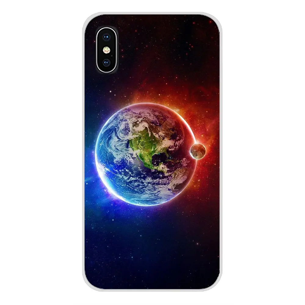 Чехлы для телефонов samsung Galaxy S3 S4 S5 Mini S6 S7 Edge S8 S9 S10 Lite Plus Note 4 5 8 9 Earth Universe