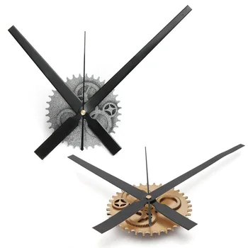 

Vintage DIY Mechanism Large Wall Clock Home Living Room Decoration Art Design gold