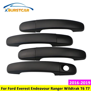 

Xburstcar for Ford Everest Endeavour Ranger Wildtrak T6 T7 2016 2017 2018 2019 Car Outer Door Handle Protection Cover