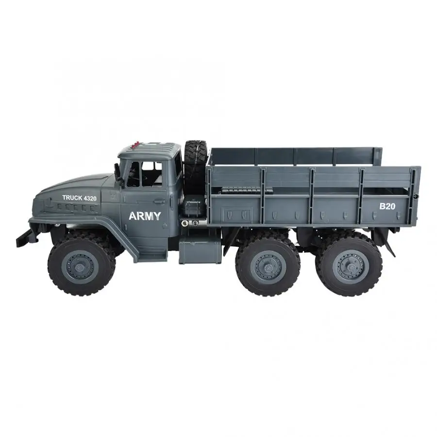 Электрический 2,4G RC военный грузовик 1/12 масштаб 6WD классический пульт дистанционного управления внедорожный грузовик альпинистская машина модель игрушки Детский подарок