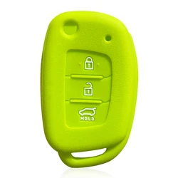 Premium Silicone Key Cover Holder (Apple green)