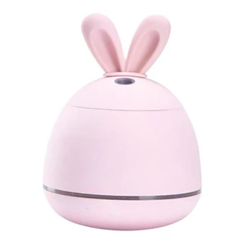 

200ML Mini Air Humidifier Cute Rabbit USB Aroma Essential Oil Diffuser Car Office Air Purifier Mist Maker