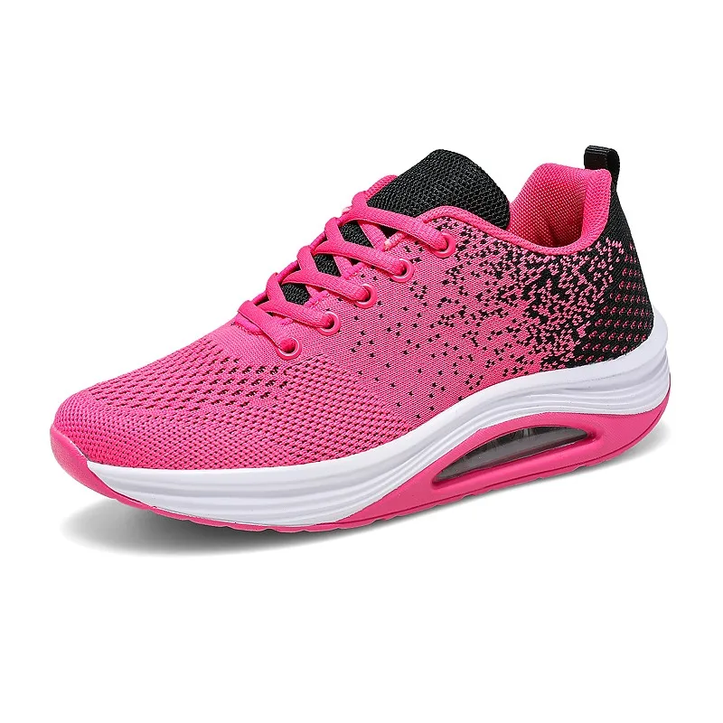 

2021 Women Running Shoes Mesh Sneakers Lady Breathable Soft Light Gym Shoes Female Walking Jogging Shoes Basket Femme