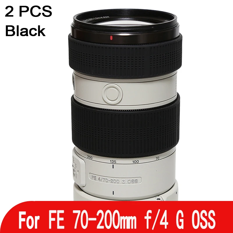 

Rubber Silicone Camera Lens Focus Zoom Ring Protector For SONY EF 70-200mm F/4L G OSS DSLR SLR