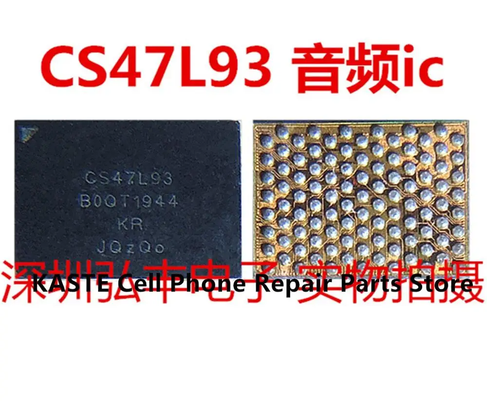 10 шт. CS47L93 для Samsug S8 аудио IC + чип музыкального аккорда 47L93 | Мобильные телефоны и