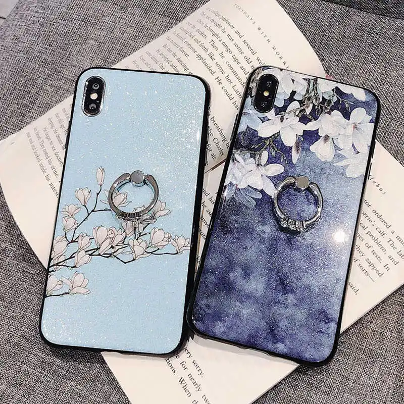 YSW для Vivo X9 X9s X20 X7 V5 Plus X21UD X21i X23 NEX A S Y65 Y66 Y67 Y69 Y75 Lite V5S V7 чехол с блестящим цветком |
