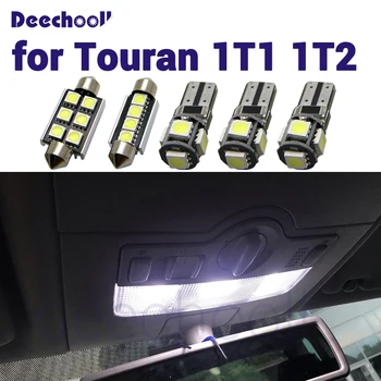 

17x Error Free Interior dome light kit+License Plate lights bulbs for Volkswagen for VW Touran 1T1 1T2 (2003-2010)