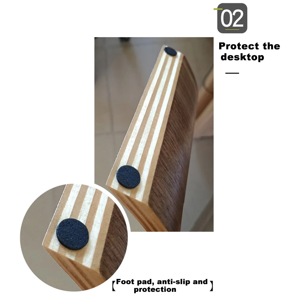 JINSERTA U Shape Wooden Headphones Stand Multi function Holder Universal Headset Desk Display Shelf Rack Hanger