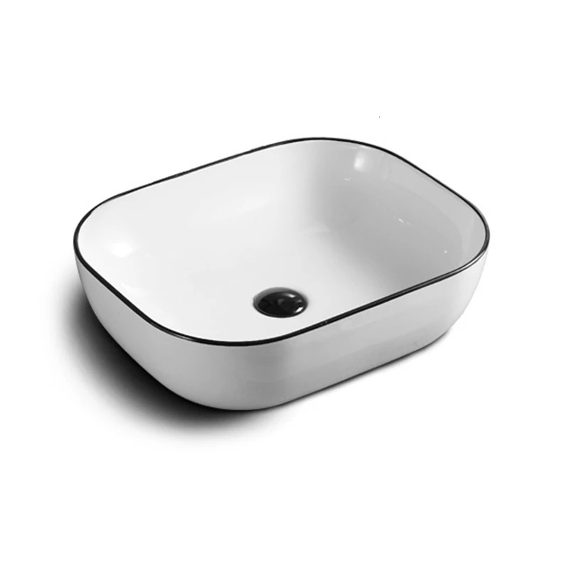Umywalka Nablatowa Bagno сосуд Evier Wasbak Banyo De Vanity Black Lavandino Wastafel Pia Banheiro Lavabo раковина для ванной комнаты