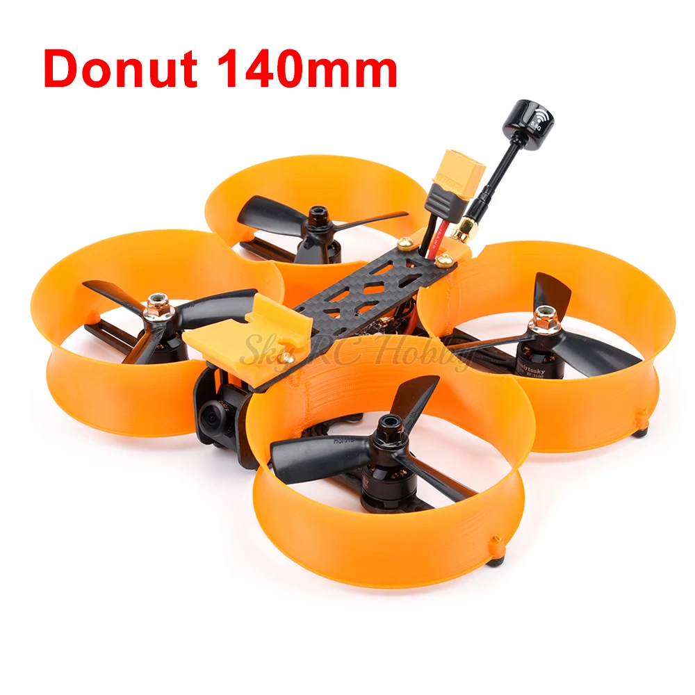 

Donut 3inch 140 140mm Carbon Fiber Frame 1306 3100KV Motor 25A BLHELI_S ESC Mini Flytower F4 Flight Control FPV Racing RC Drone