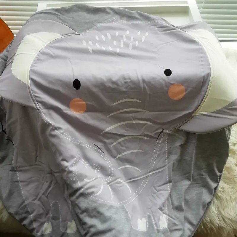 95 см детский игровой коврик, круглый ковер, хлопковый игровой коврик для новорожденных, коврик для ползания, одеяло, ковер для детской комнаты, Декор