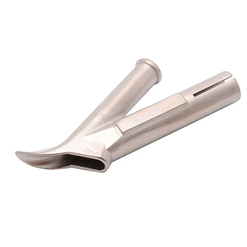 4Pcs Triangle Speed Nozzle 5mm Round Welding Tip Speed Nozzle Tacking Nozzle Welding Equipment Supplies for Vinyl PVC Plastic