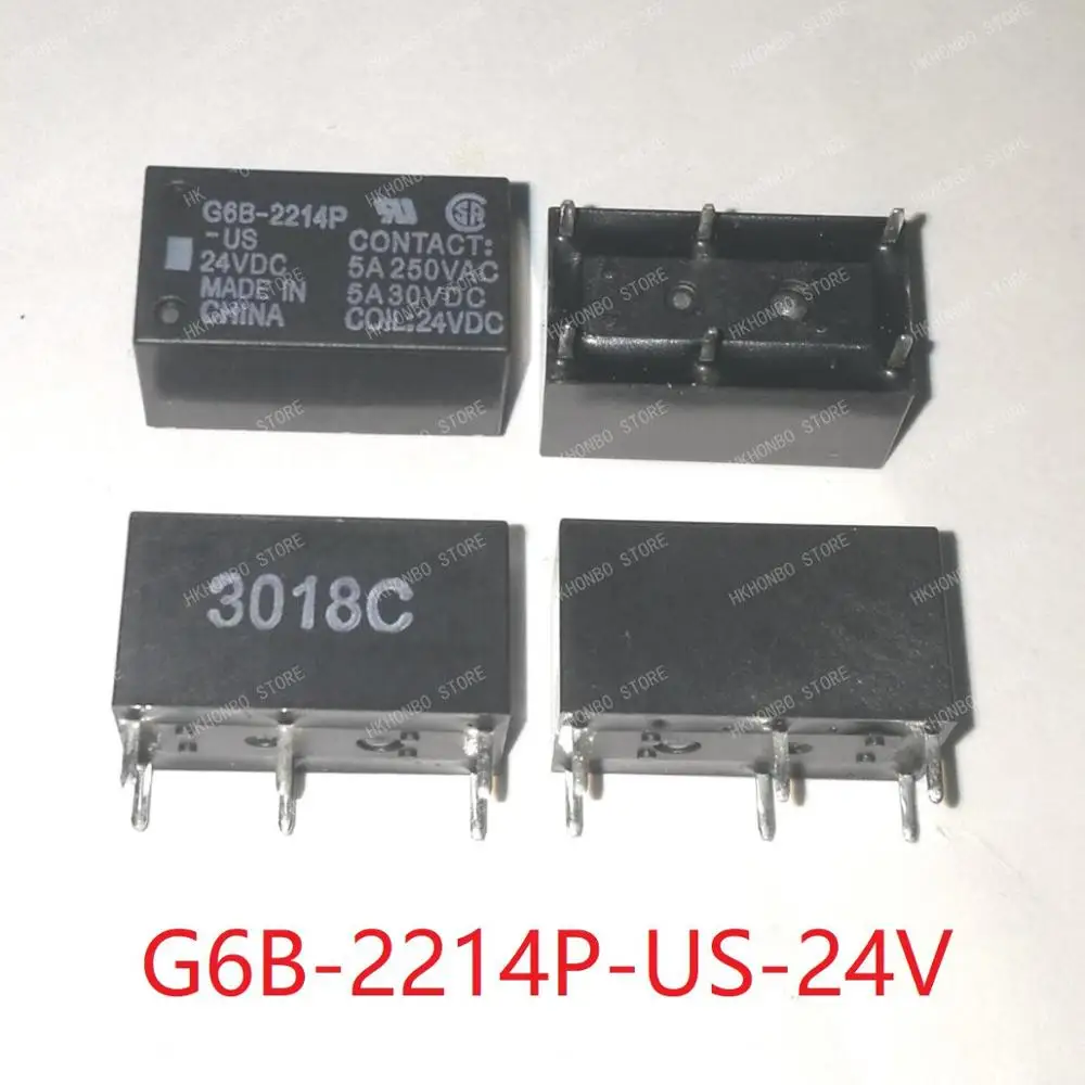 Новый реле G6B-2214P-US-5V G6B-2114P-US-12V G6B-2114P-US-U-24V 6Pin разъем | Обустройство дома