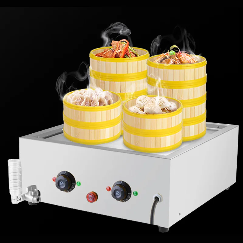 Commercial Dimsum Steamer Bum Steamer Machine Dimsum Cooking Steamer