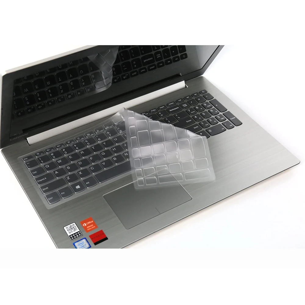 Чехлы для клавиатуры L340 Lenovo IdeaPad 320 330 S 520 720 S340 S145 130 совместим с 15 6 дюймовым силиконовым покрытием прозрачный