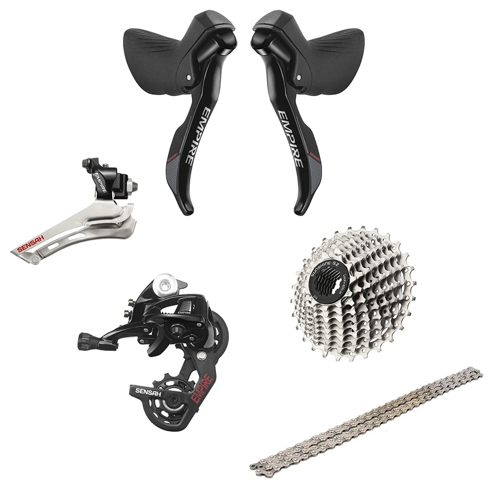 2x11 Groupset SENSAH STI Carbon Fibre Empire Team Pro Road Bike