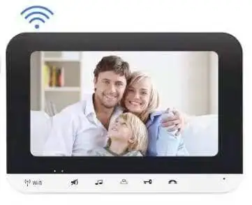 7 inch wifi  Monitors 2/3/4/6  Apartment/Family Video Door Phone Intercom System Wide angle Doorbell Waterproof Camera