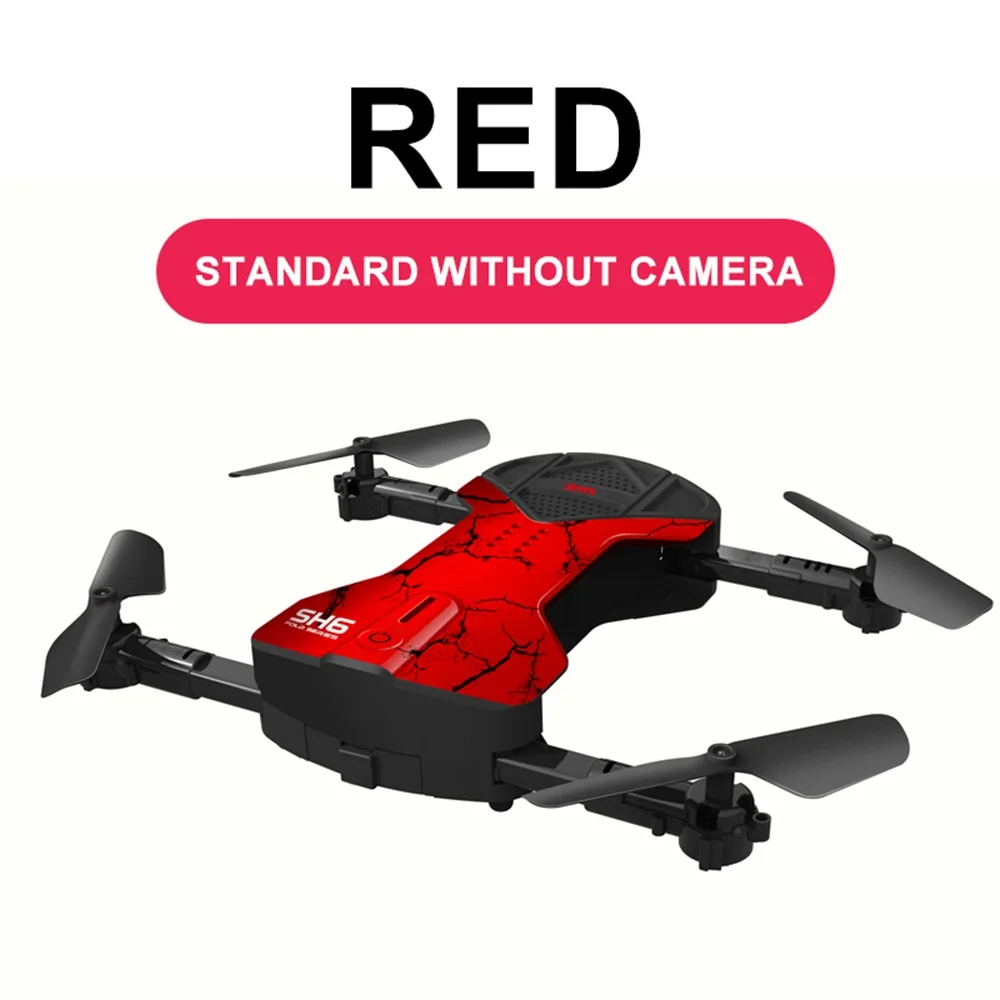 NO Camera Радиоуправляемый Дрон складной 4CH Wifi RC Квадрокоптер с 720P HD Live для детей взрослых начинающих видео камера удержание высоты - Цвет: NO Camera