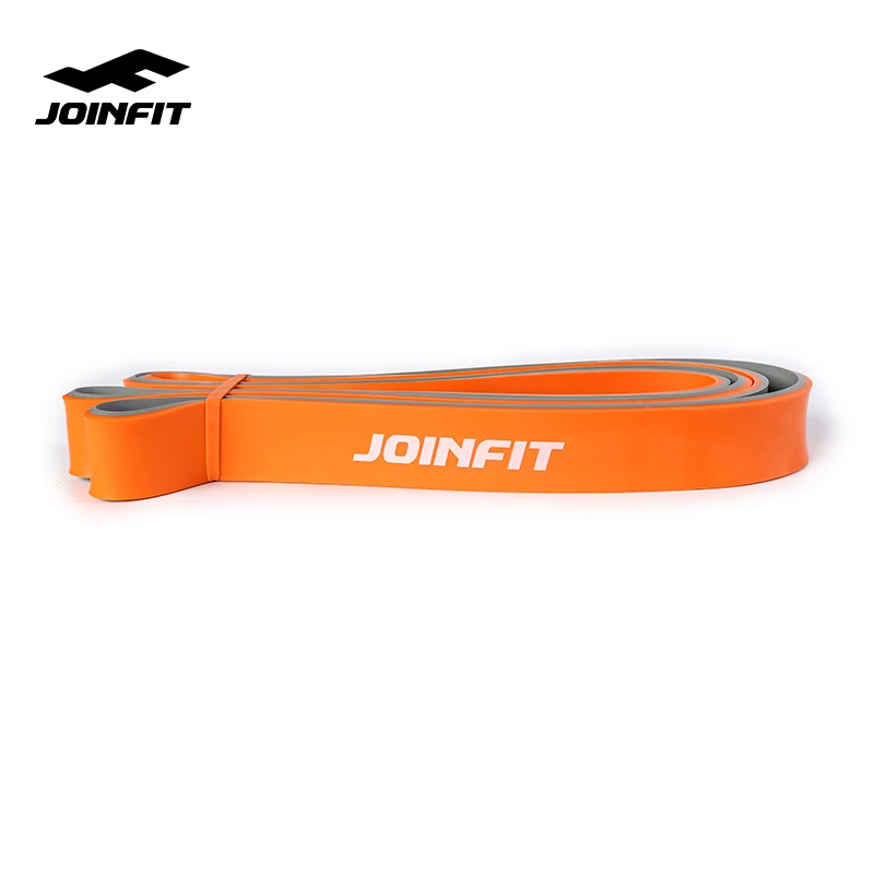Тренировочные ленты JOINFIT для дома и фитнеса 100% натуральные резиновые двухцветные