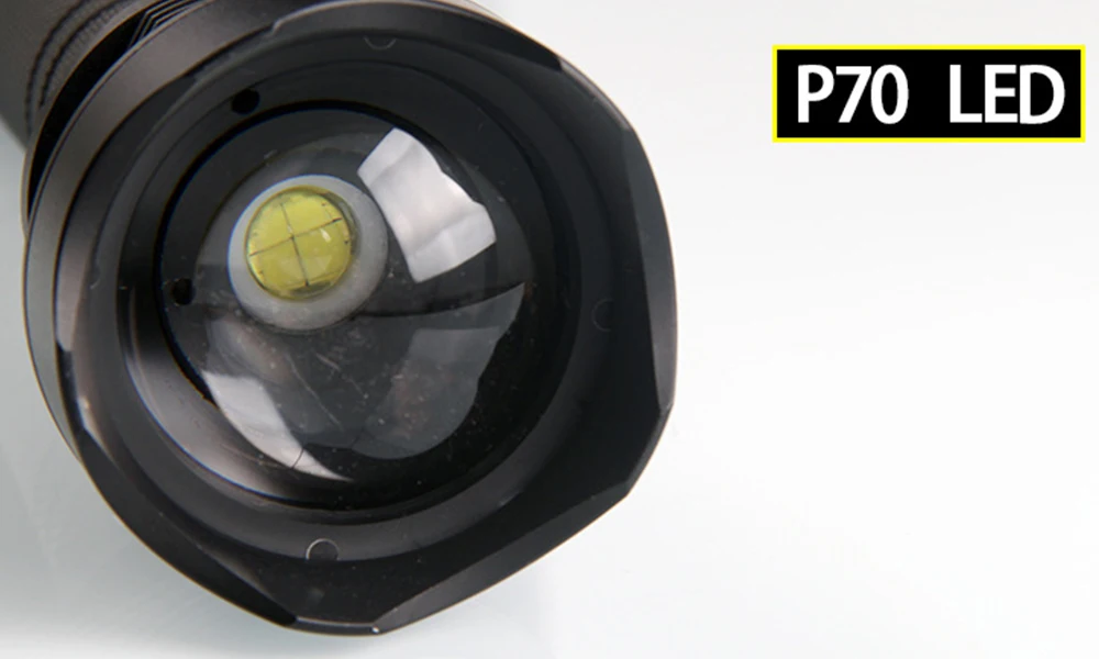 Супер яркий P70 до 600 метров диапазон USB масштабируемый фонарик Linterna для внутренней деятельности(26650/18650
