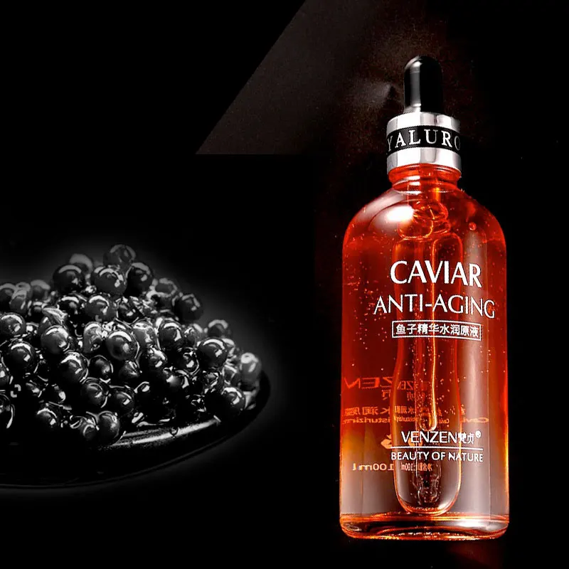 

deep sea caviar face serum anti wrinkle serum Moisturizing serum facial Skin Care Shrinking Pore lifting visage essence Liquid