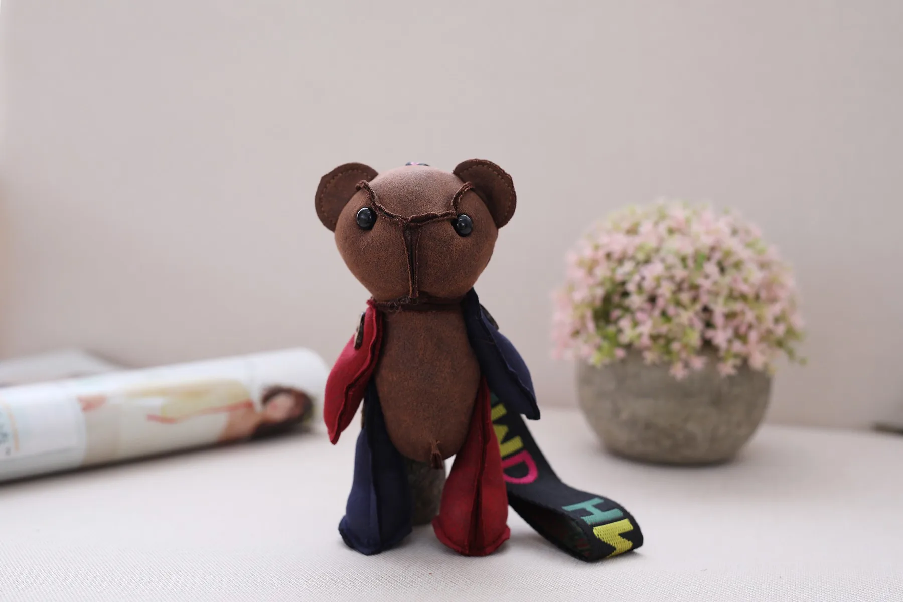 1 шт. милая плюшевая игрушка Dr. Bear, мягкая плюшевая игрушка Kawaii, плюшевый медведь, животные, куклы, подарки на выпускной для детей, детей, девочек, чучела животных