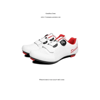 

36-47 Cycling shoes Match with shoes Equipped with a lock Bicycle shoes men and women shoes white Specialized in shoes black men
