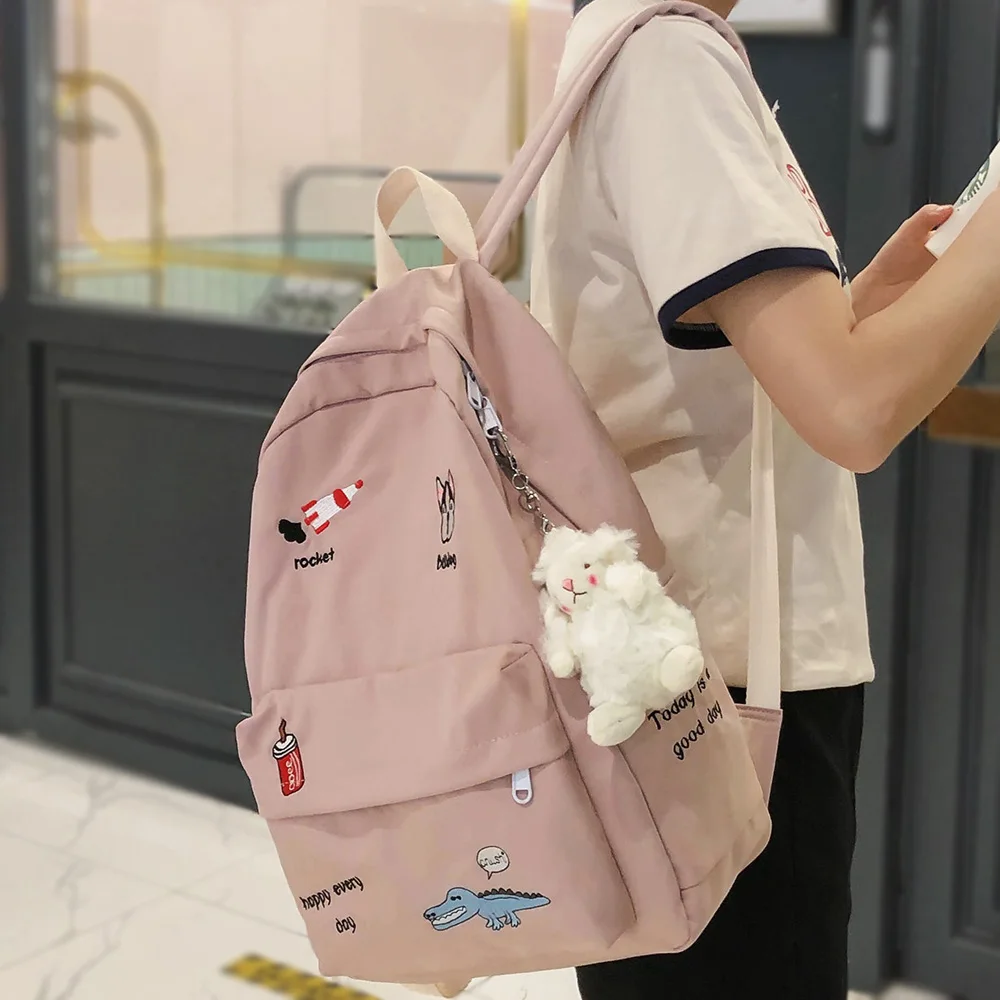 trendy girl college backpacks