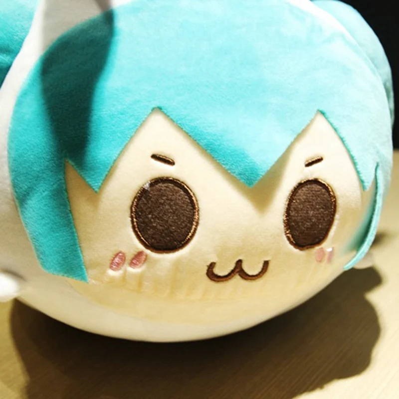 1pcs Two-dimensional Animation Peripheral Products Hatsune Miku TV Sofa 38cm Pillow Soft Plush Gift New Arrival