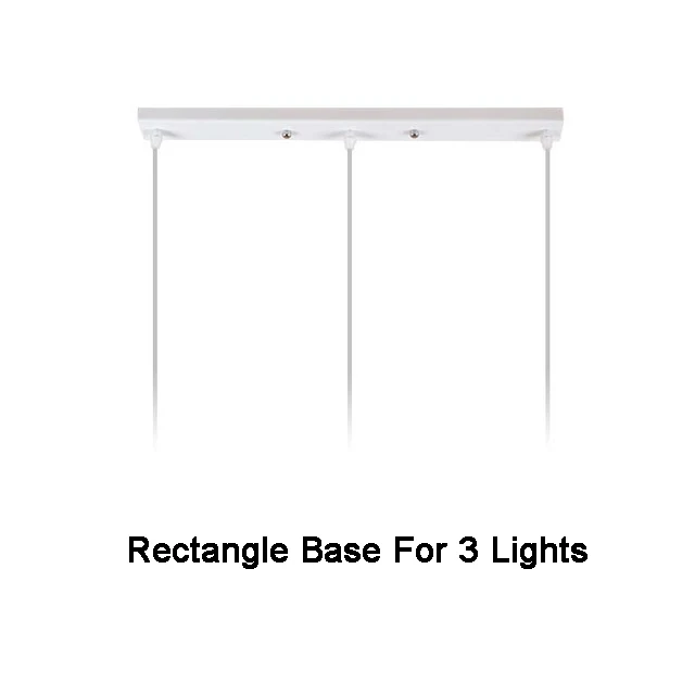 Rectangle Base White Современный подвесной светильник в скандинавском стиле, Железный Абажур, деревянный светодиодный подвесной светильник для столовой, спальни, кухни, E27, светильник, светильники - Цвет корпуса: Rectangle Base White
