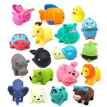 

Baby Bath Toy Swimming Pool Baby Toys Kids Water Spray Colorful Car Boat Train Soft Rubber Toys for Boys Girls Safe Material