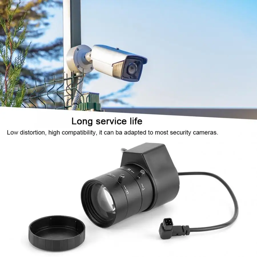 Автоматическая диафрагма CCTV камеры безопасности зум-объектив 720P 6-60 мм 1/3