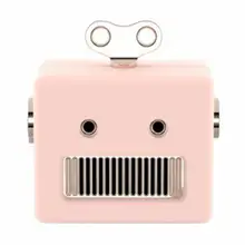 Portable Mini Retro Robot Wireless Speaker Cartoon Robot Wireless Peaker Mini Retro Portable Smart Outdoor Audio