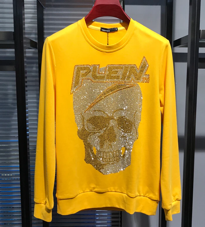yellow Новые толстовки классические повседневные хип хоп толстовки с капюшоном мужские пальто Высокое качество slim fit дизайн хорошее качество - Цвет: yellow