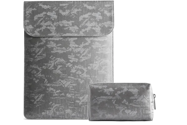 Style 1 Gray sets Горячий водонепроницаемый PU кожаный ноутбук рукав сумка для Macbook Air 13 11 12 Pro 13 15 Сенсорная панель Ультратонкий чехол для ноутбука - Цвет: Style 1 Gray sets