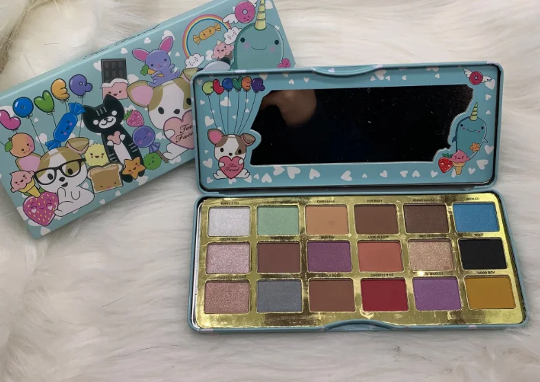 

Free shipping Make up 18 Color Eye shadow sweet Eyeshadow Palette Eye shadow Palette