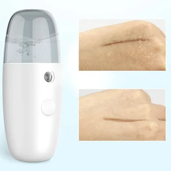 

1 PC Portable Handheld Cold Mist Nano USB Moisturizing Atomizer Sprayer for Facial Care Skin Care Makeup
