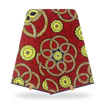 

100% Cotton 2020 african fabric wax print cotton Wax High Quality Veritable Ankara Guarantee Real Wax African Fabric