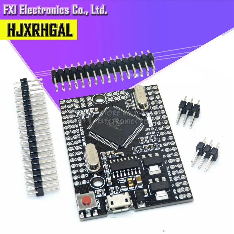 Mega 2560 Pro (Embed) Ch340G/Atmega2560-16Au, Con Maschio Pinheaders. Compatibile Per Arduino Mega 2560