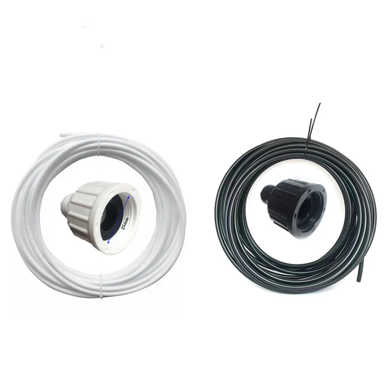 

HEMAN 3/4''Female Thread Quick Connector Water Tap Adapter + 1/4''10M 20M PE Tube for Misting Cooling System Garden Irrigation