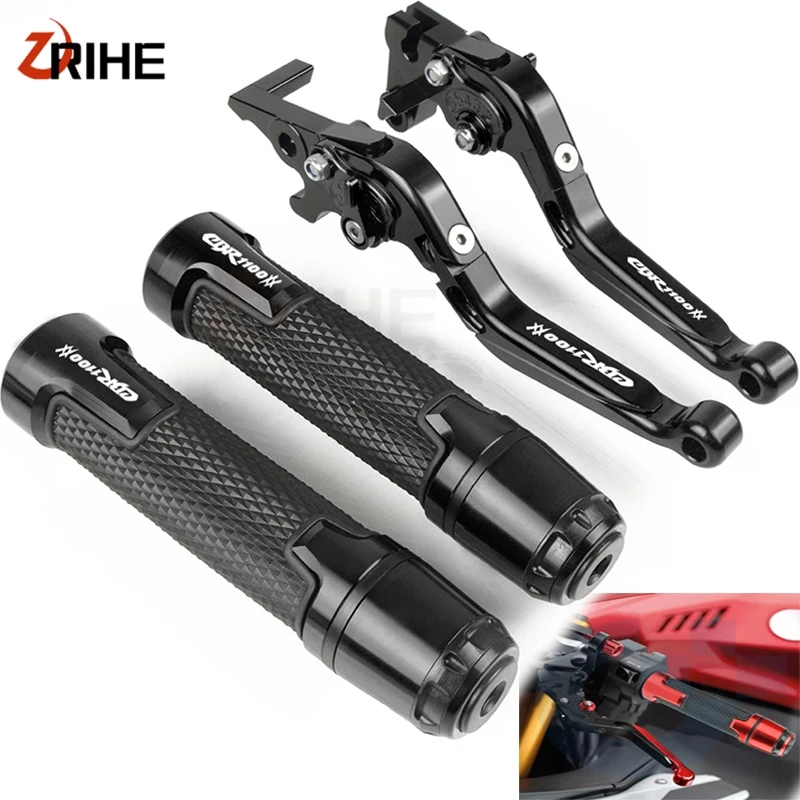 Для HONDA CBR1100XX/BLACKBIRD 1997-2007 CNC аксессуары для мотоциклов регулируемые складные тормозные рычаги сцепления и рукоятка на руль